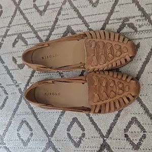 Nisolo Huarache Sandels - Almond